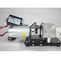 Mini Single Cylinder Horizontal Steam Engine Generator Model DIY Kit Set