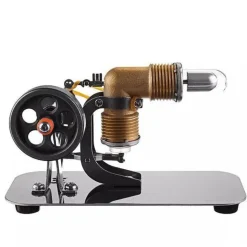 Mini Stirling Engine Motor Model - High Performance Pocket-Sized Engine - Enginediy