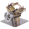 Mini V4 Steam Engine Miniature Steam Engine Model without Boiler