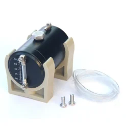 70ml Metal Oil Tank Fuel Container with Oil Level Display and 2 x 4mm Oil Pipe for Engine Model / Gasoline Powered RC Cars Boats
