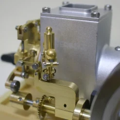 M92 Metal Horizontal Hit and Miss Water-cooled Gasoline Engine Internal Combustion Engine Model with Flywheel Speed Limiter