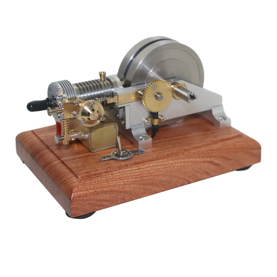 M96 Mini Horizontal Air-Cooled Single-Cylinder 4-Stroke Oddball Hit and Miss Gas Engine Model