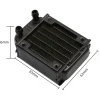 60mm Water Cooling Radiator for CISON FL4-175 Engine Model