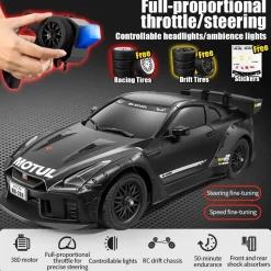 MN-268 1/16 Scale 2.4G Full-Proportional Steering RC Drift Car Model