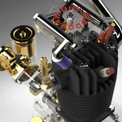 MUSA Engine FV1A KW-OHV 7cc Vertical Single Cylinder 4 Stroke Air Cooled Gasoline Engine IC Engine