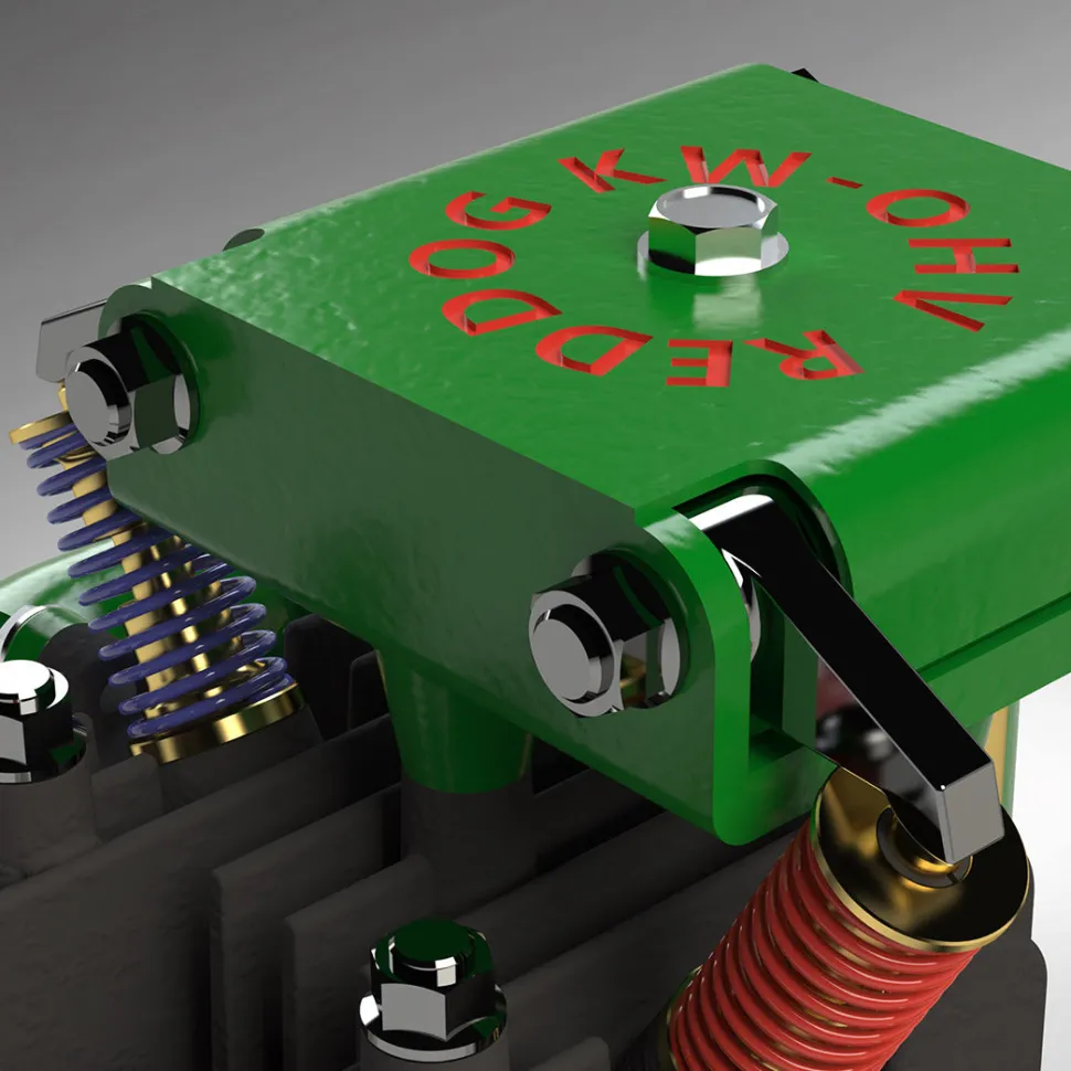 MUSA Engine FV1A KW-OHV 7cc Vertical Single Cylinder 4 Stroke Air Cooled Gasoline Engine IC Engine