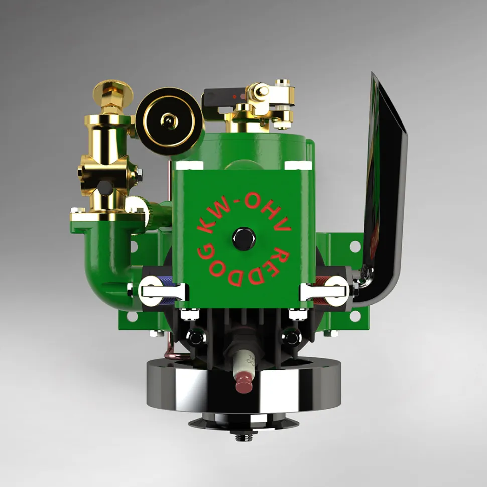MUSA Engine FV1A KW-OHV 7cc Vertical Single Cylinder 4 Stroke Air Cooled Gasoline Engine IC Engine