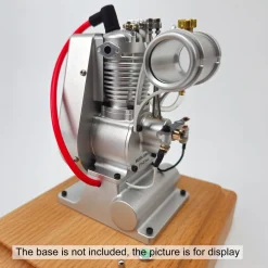 MUSA F1-2.7cc Mini OHV Vertical Single-Cylinder Four-Stroke Air Cooled Gasoline Engine Internal Combustion Engine Model Crafts