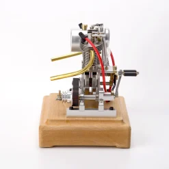 MUSA Hoglet V-twin Engine Mini 4-Stroke V2 Gasoline Engine Internal Combustion Model Realistic RTR Version Motorcycle Kickstart