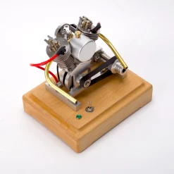 MUSA Hoglet V-twin Engine Mini 4-Stroke V2 Gasoline Engine Internal Combustion Model Realistic RTR Version Motorcycle Kickstart