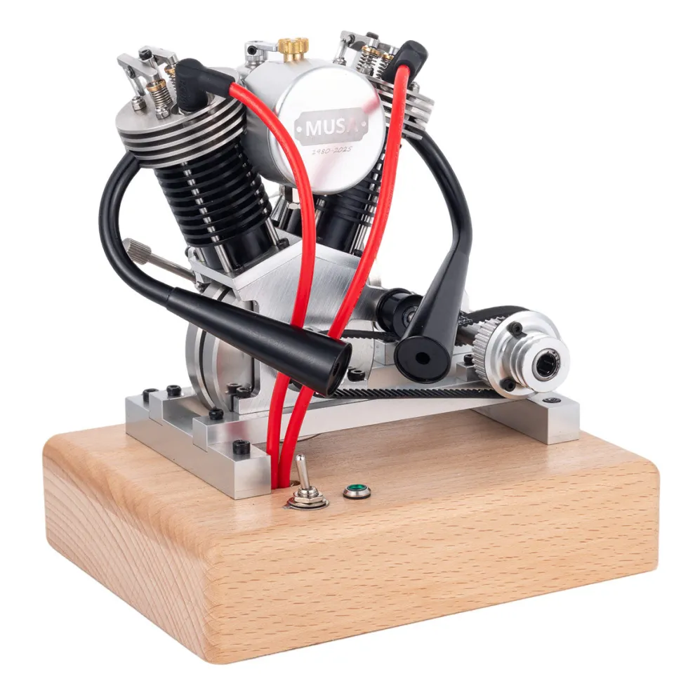 MUSA Hoglet V-Twin 4-Stroke Kick-Start Gasoline Motorcycle Engine Model
