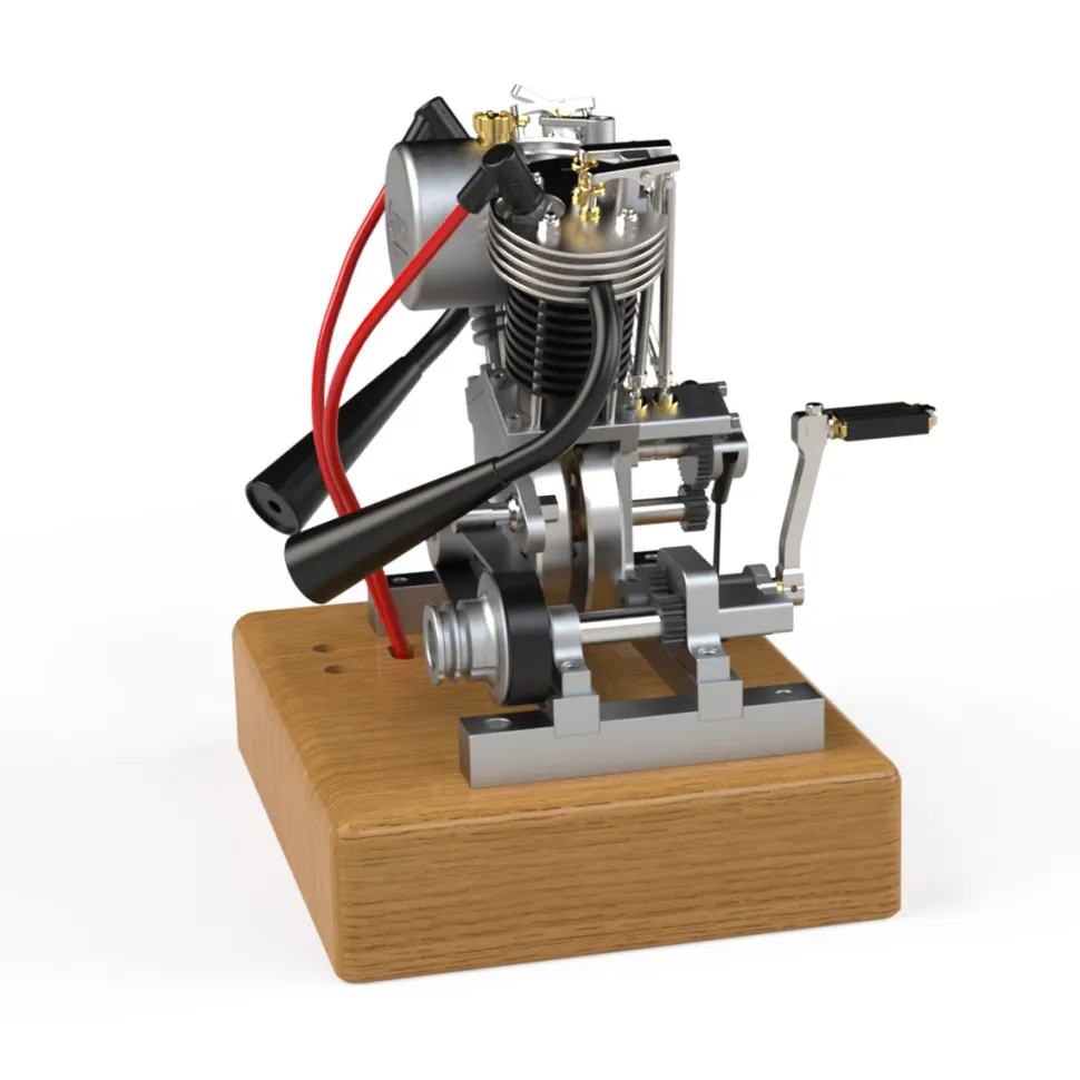 MUSA Hoglet V-Twin 4-Stroke Kick-Start Gasoline Motorcycle Engine Model