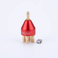 MUSA Metal One and Four Oil Passer Oil Diverter Connector with Strainer