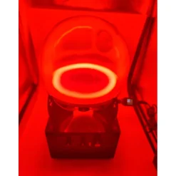 Neon Gas Glow Ring Reactor Plasma Sphere – Interactive Science Desk Toy