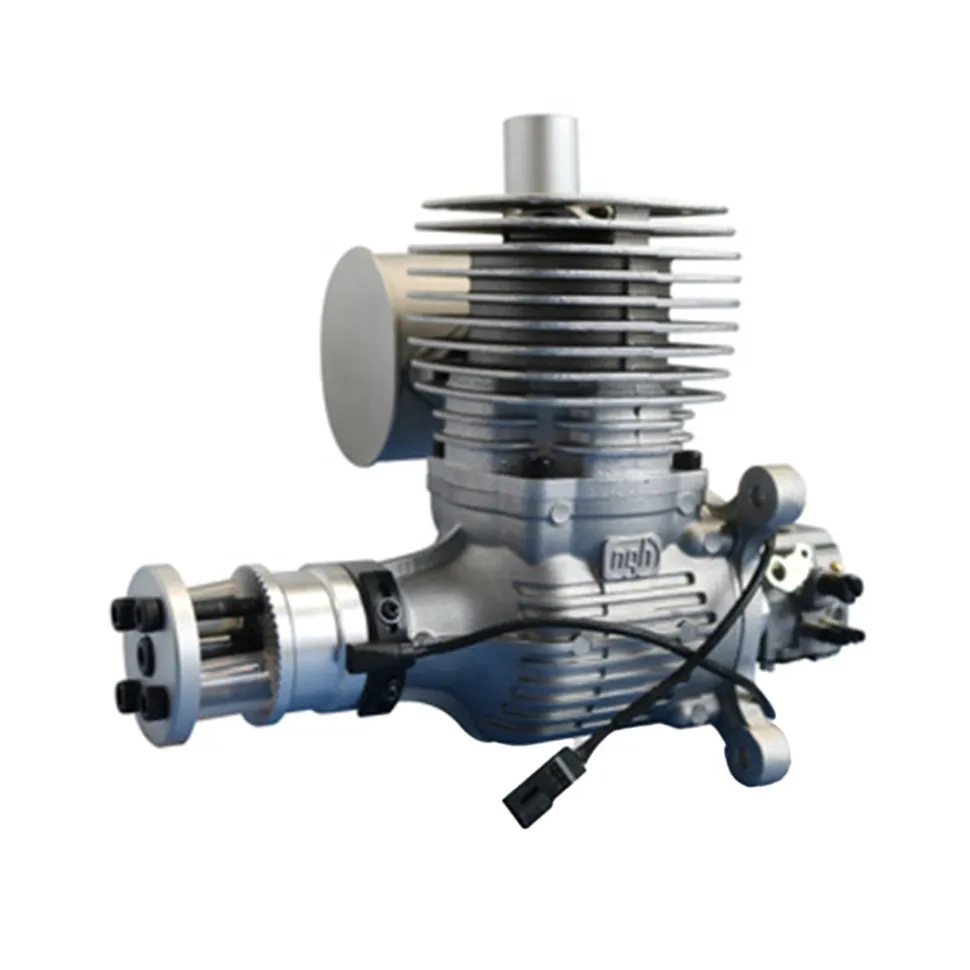 NGH GT65 65cc Single-Cylinder Two-Stroke Air-Cooled Gasoline Engine Model for Fixed-Wing RC Airplanes