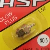 NO.5 Glow Plug 1.5V for NR200 Methanol Engine Model (China ASP)