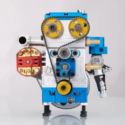 NR-200 8.6cc Inline 2-cylinder 4-stroke Water-cooled Electric Start Nitro Engine Model for 1:8 RC Car