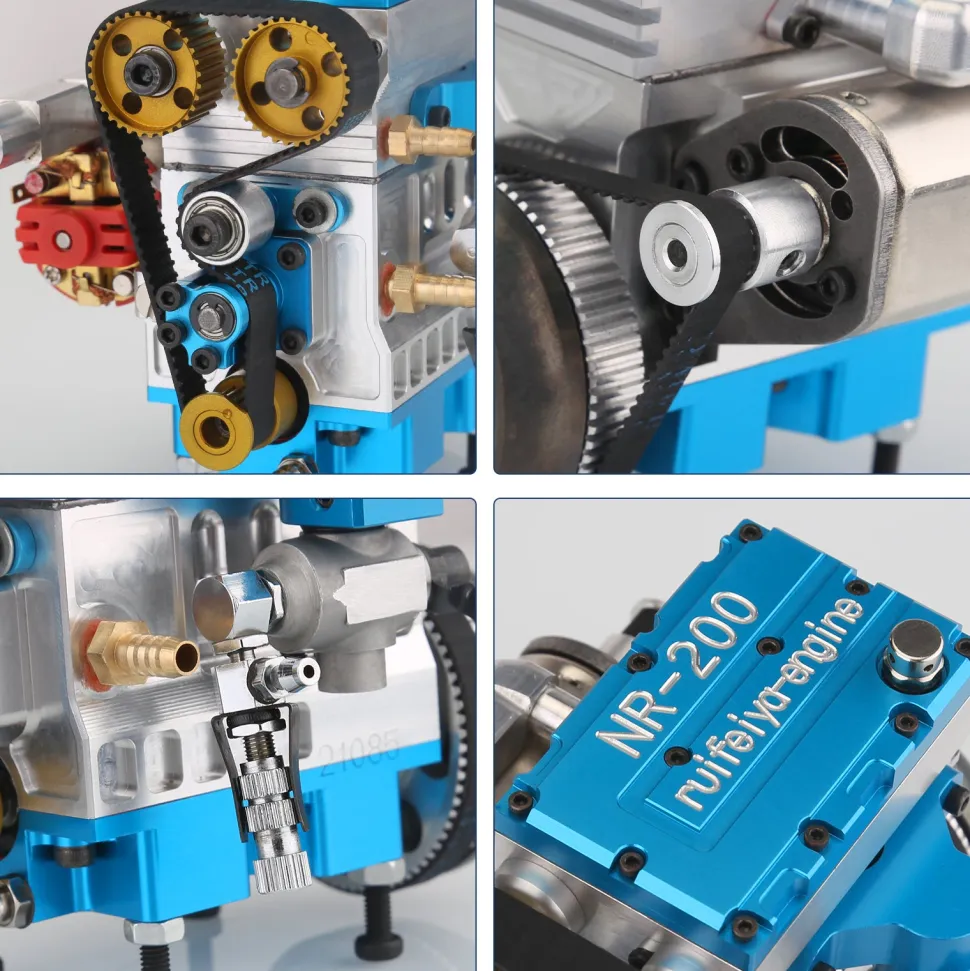 NR200 8.6cc Inline 2 Cylinder 4 Stroke Water-cooled Engine with Original Starter Kit