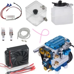 NR200 8.6cc Inline 2 Cylinder 4 Stroke Water-cooled Engine with Original Starter Kit