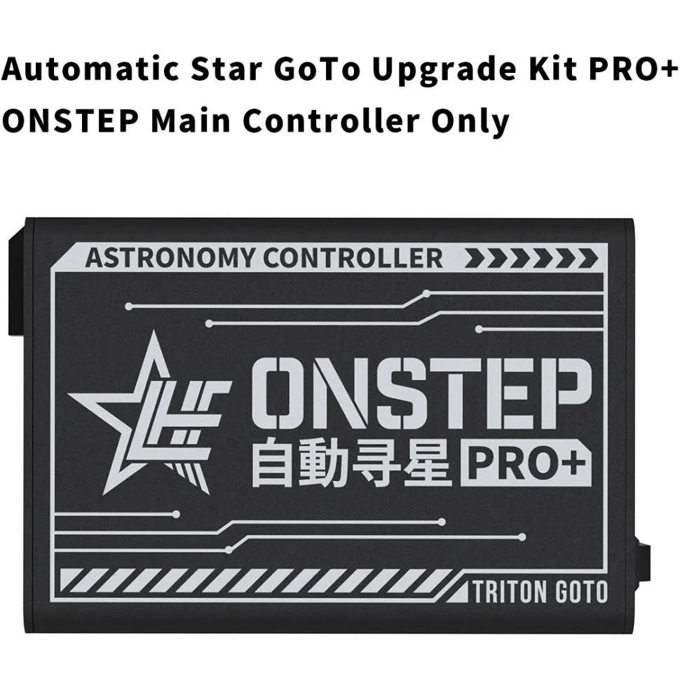 ONSTEP Auto GOTO Upgrade Kit PRO+, 12V DC 5.5×2.1 Input, Comaptible with EO3D/EXOS2 Equitorial Mount
