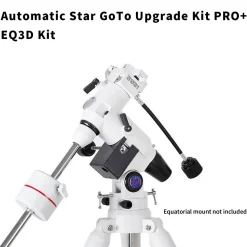 ONSTEP Auto GOTO Upgrade Kit PRO+, 12V DC 5.5×2.1 Input, Comaptible with EO3D/EXOS2 Equitorial Mount
