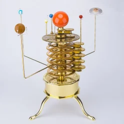 Orrery Solar System Eight Planet Model Kit - Build Your Own Solar System - 200Pcs Metal Solar System Eight Planet Model Kit