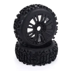 4Pcs 1/8 Off-road Vehicle Deep Gear Tire Car Tire for HSP Redcat Losi VRX HPI Kyosho Carson Hobao