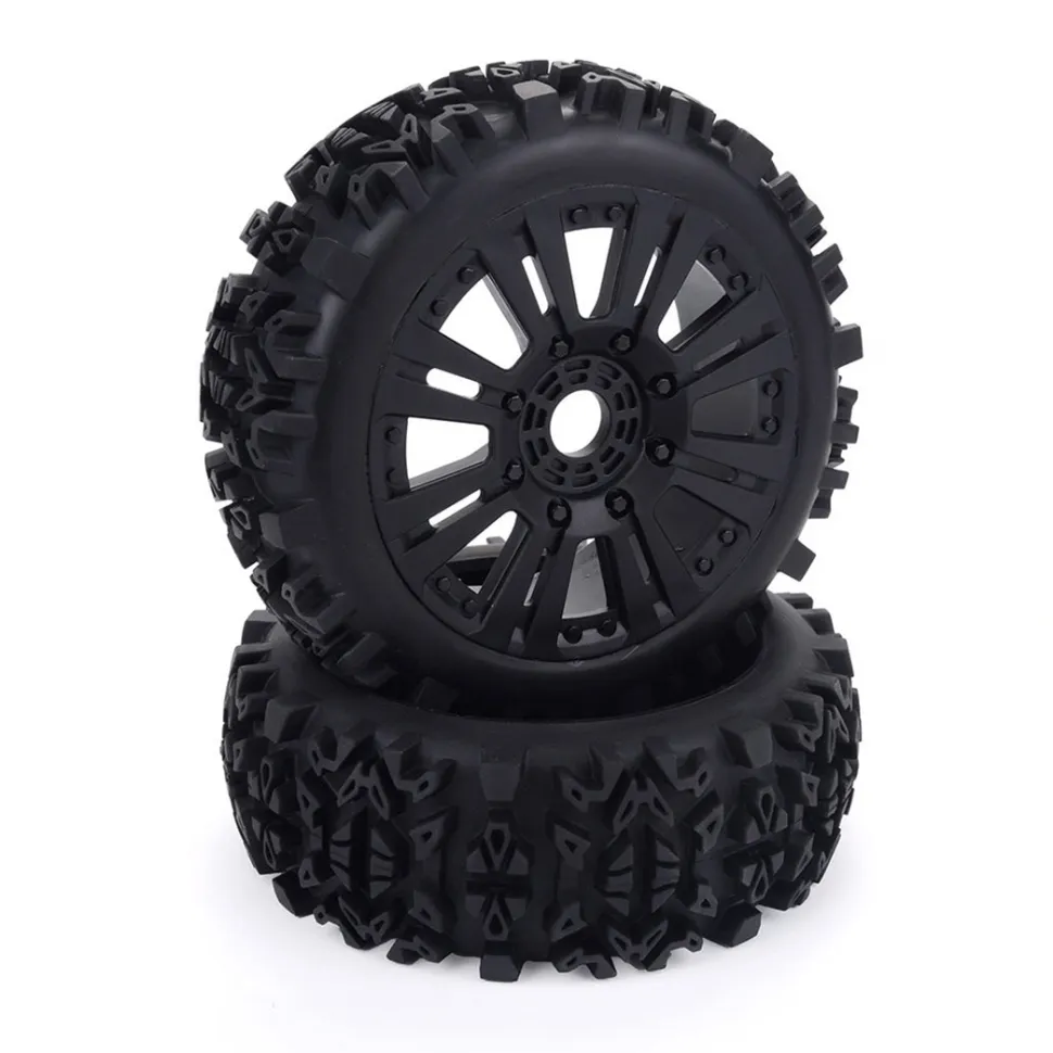 4Pcs 1/8 Off-road Vehicle Deep Gear Tire Car Tire for HSP Redcat Losi VRX HPI Kyosho Carson Hobao