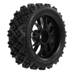 4Pcs 1/10 RC On-road Star Tread Pattern Tyre for HSP 1/10 Redcat Traxxas Tamiya HPI RC Buggy