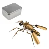 90Pcs Steampunk Insect Metal Model Kits Mechanical Crafts for Home Decor - Mosquito