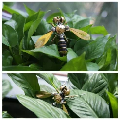 90Pcs Steampunk Insect Metal Model Kits Mechanical Crafts for Home Decor - Bee