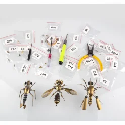 500+Pcs Steampunk Insect MINI Metal Creative Crafts