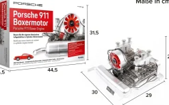 Porsche 911 Boxer Engine Model Kit - Build Your Own Engine Model that Works - Classic Air-cooled 6-Cylinder Engine Model