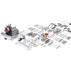 Porsche 911 Boxer Engine Model Kit - Build Your Own Engine Model that Works - Classic Air-cooled 6-Cylinder Engine Model