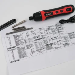 Portable Precision Electric Torque Screwdriver Set DIY Tools for TECHING Engine Model Building and More