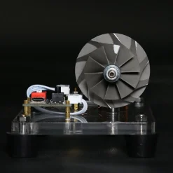 Premium Turbocharged Brushless Metal Motor - High-Speed Aerospace Engine Model