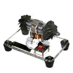 Premium Turbocharged Brushless Metal Motor - High-Speed Aerospace Engine Model