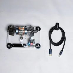 Premium Turbocharged Brushless Metal Motor - High-Speed Aerospace Engine Model
