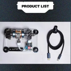 Premium Turbocharged Brushless Metal Motor - High-Speed Aerospace Engine Model