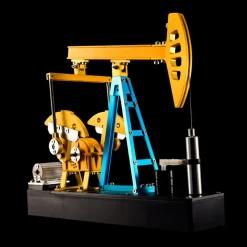 Pumping Unit that Works - Pumping Unit Model Kit - TECHING Pumping Unit DIY Assembly 3D Metal Mechanical Puzzle Educational Toys Collection 219Pcs