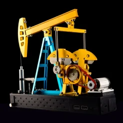 Pumping Unit that Works - Pumping Unit Model Kit - TECHING Pumping Unit DIY Assembly 3D Metal Mechanical Puzzle Educational Toys Collection 219Pcs
