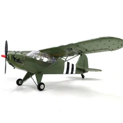 1/16 RC Airplane WWII PIPER J-3 CUB RC 4CH Brushless Fixed-wing Aircraft Model Military Plane Toy (RTF Version)