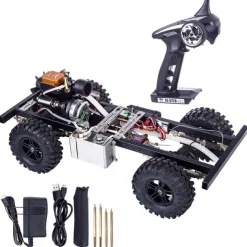RC Auto Set Kit con Toyan FS-S100G motore a benzina + 4 canali telecomando
