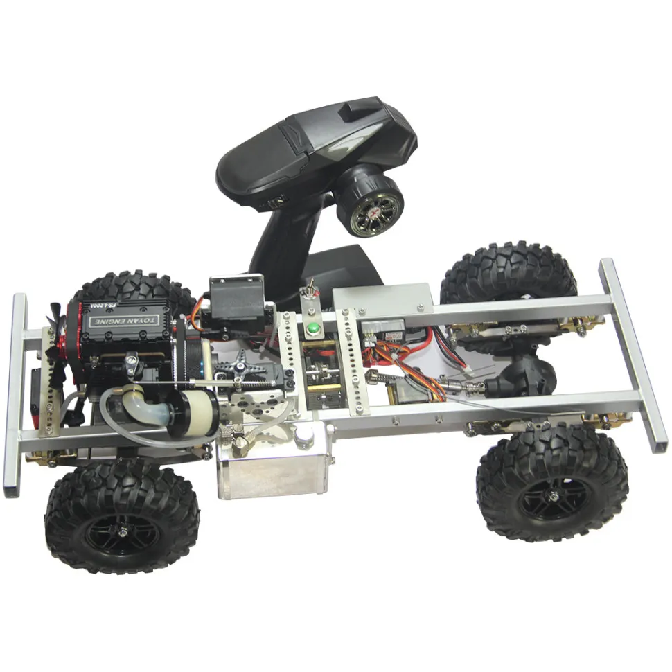 1/10 RC Car 2.4G 4WD Off-road Vehicle with TOYAN Double-cylinder Engine - RTR Version