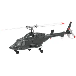 RC ERA A61 1/52 Scale Airwolf 2.4G 4CH Single Rotor Flybarless Mini RC Helicopter Model with Optical Flow Altitude Hold RTF