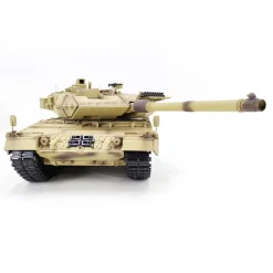 1/16 RC Tank 2.4G German Leopard 2A7 Main Battle Tank Vehicle Model Toys with Lights&Sounds (Basic Version)