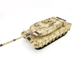 1/16 RC Tank 2.4G German Leopard 2A7 Main Battle Tank Vehicle Model Toys with Lights&Sounds (Basic Version)