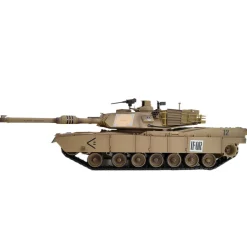 1/16 RC Tank 2.4G M1A2 RC Main Battle Tank Military Model (Upgraded Version/Yellow Ochre)