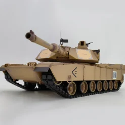 1/16 RC Tank 2.4G M1A2 RC Main Battle Tank Military Model (Upgraded Version/Yellow Ochre)