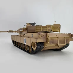 1/16 RC Tank 2.4G M1A2 RC Main Battle Tank Military Model (Upgraded Version/Yellow Ochre)